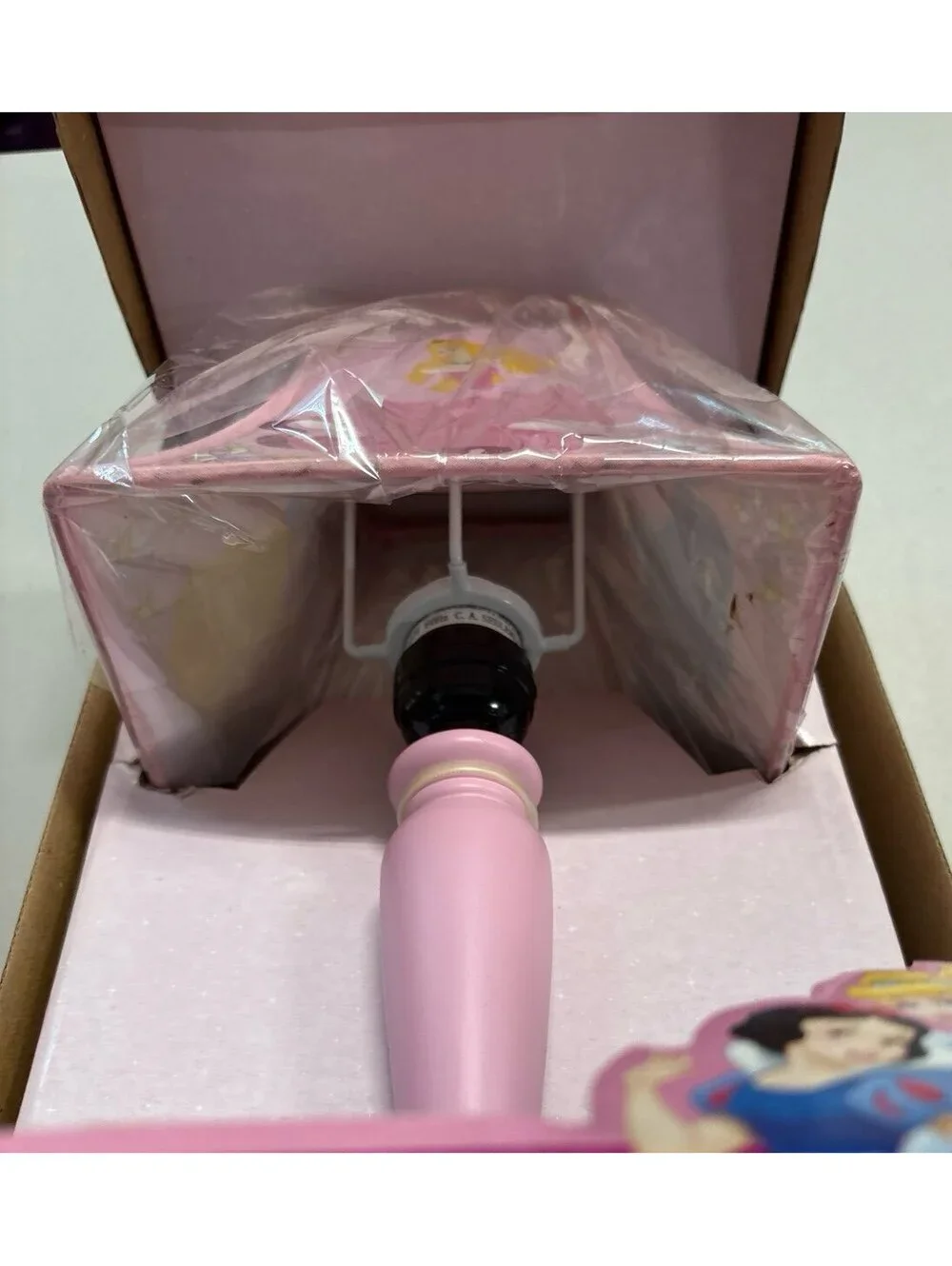 Y2K Disney Princess Room Lamp Vintage New in Box Original Packaging Toy Island